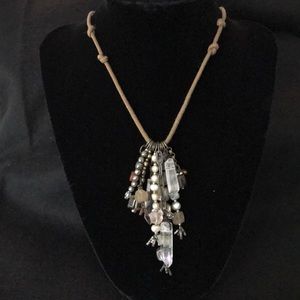 Silpada Multi-Stone Boho Necklace